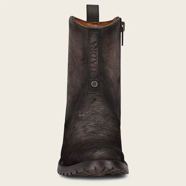 Cuadra | Hand-Painted Honey Leather Urban Boot-Bovine - Grey