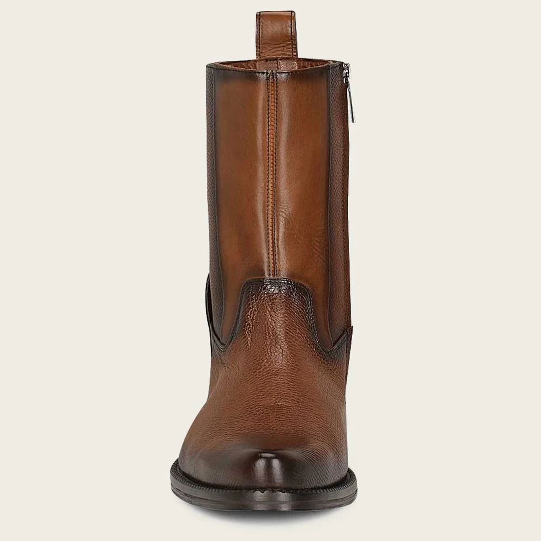 Cuadra | Hand-Painted Honey Deer Leather Boot